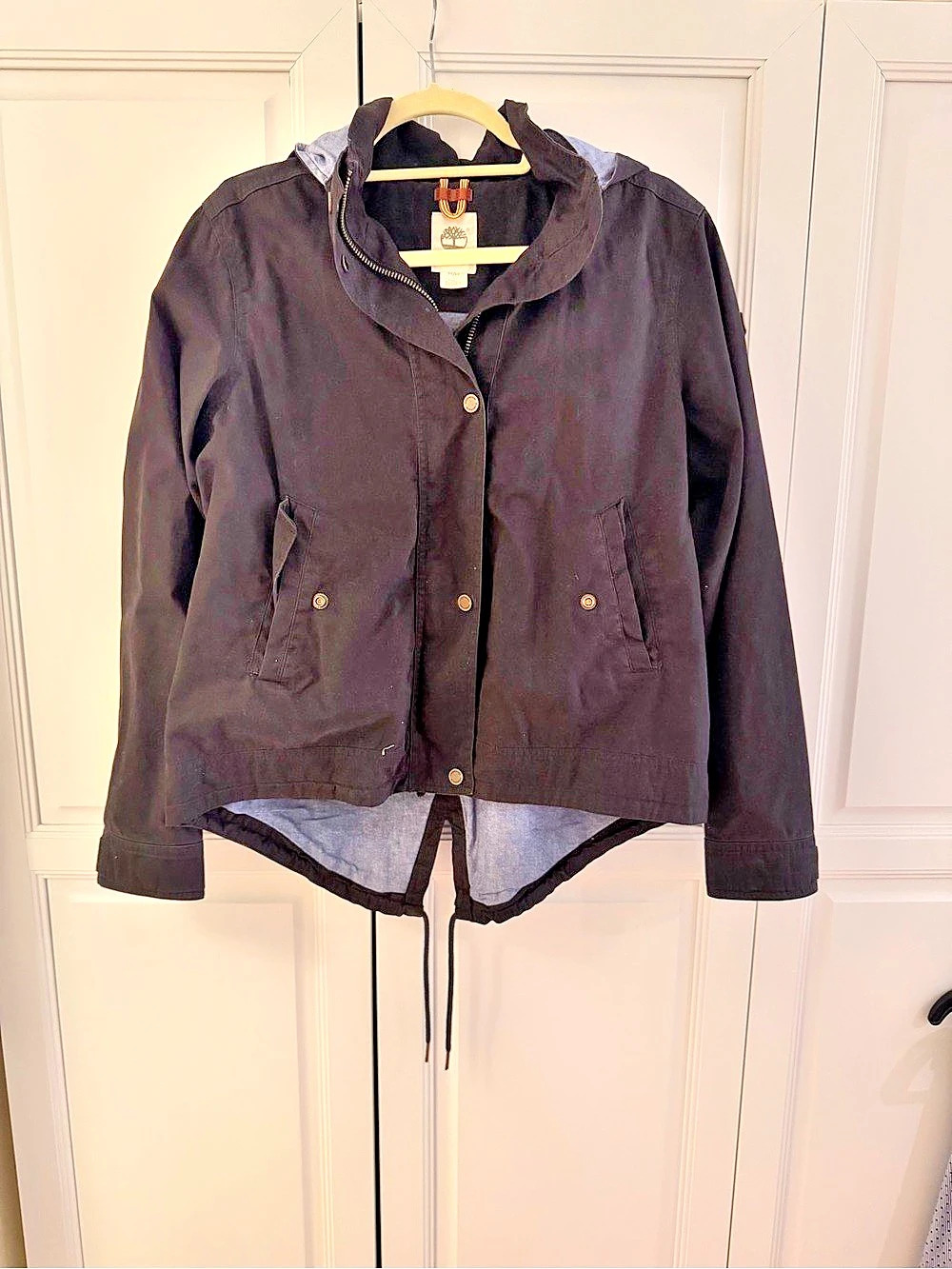 Timberland Utility Jacket in Black Size Medium